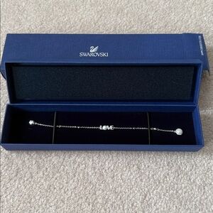 Swarovski love bracelet